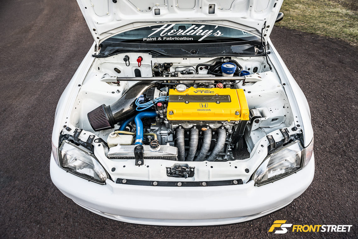 1993 Honda Civic CX "Nine Lives" by Mike Jardel