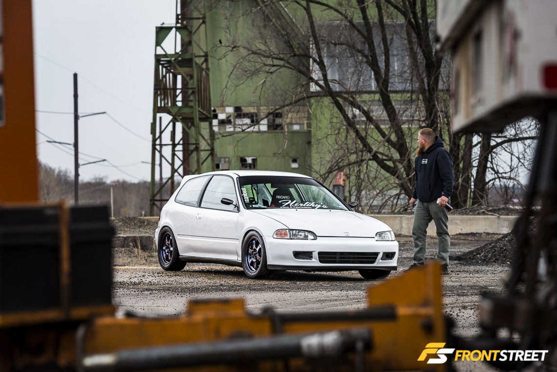 1993 Honda Civic CX "Nine Lives" by Mike Jardel