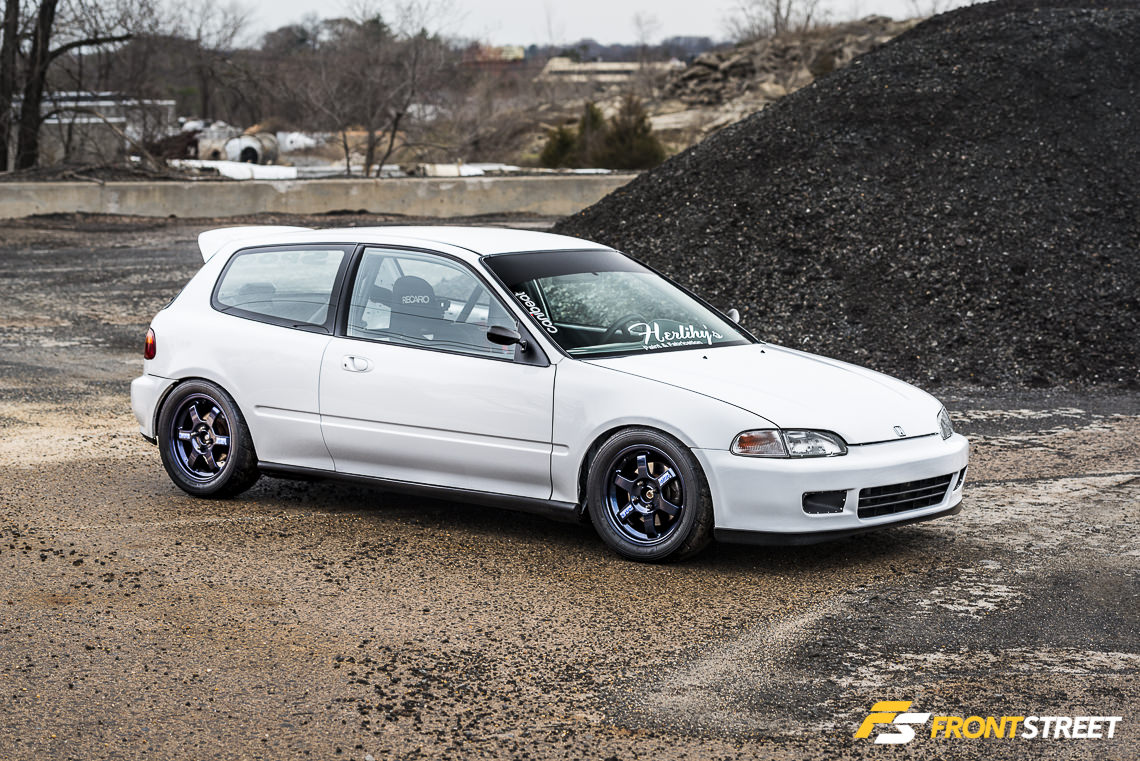 1993 Honda Civic CX "Nine Lives" by Mike Jardel