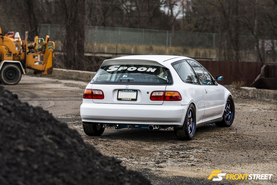 1993 Honda Civic CX "Nine Lives" by Mike Jardel