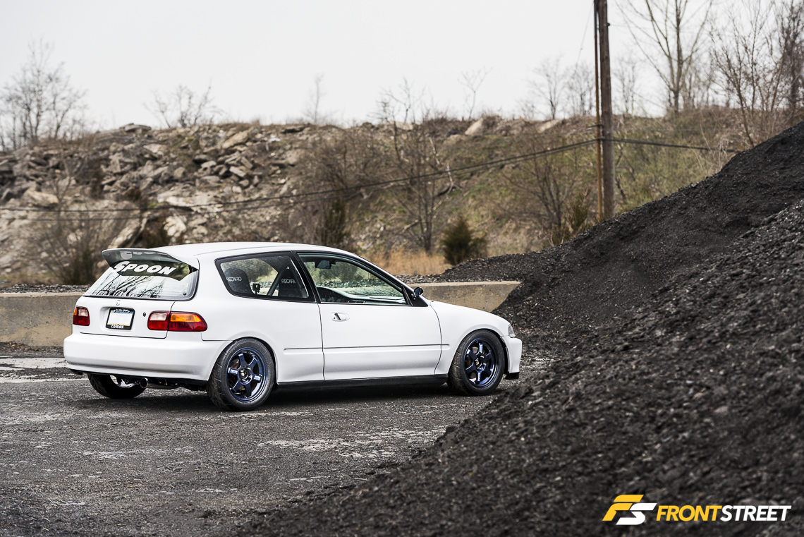 1993 Honda Civic CX "Nine Lives" by Mike Jardel