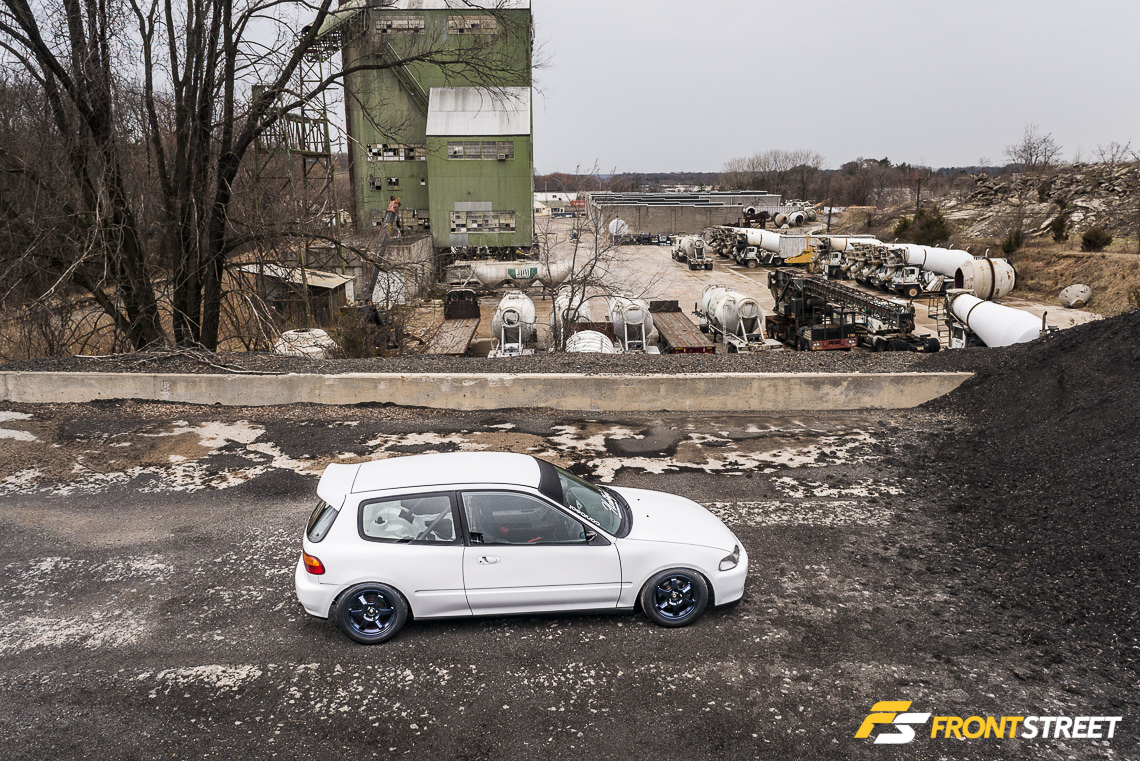 1993 Honda Civic CX "Nine Lives" by Mike Jardel