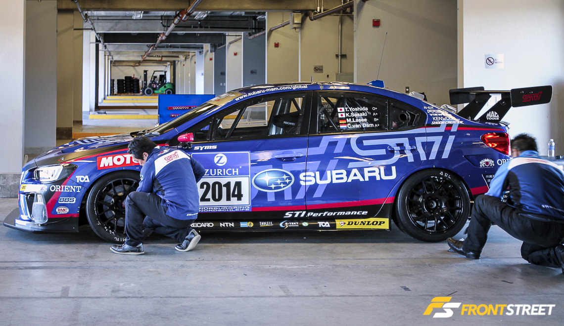 2014 Subaru WRX STI NBR 24-Hour Race Car by Subaru Tecnica International