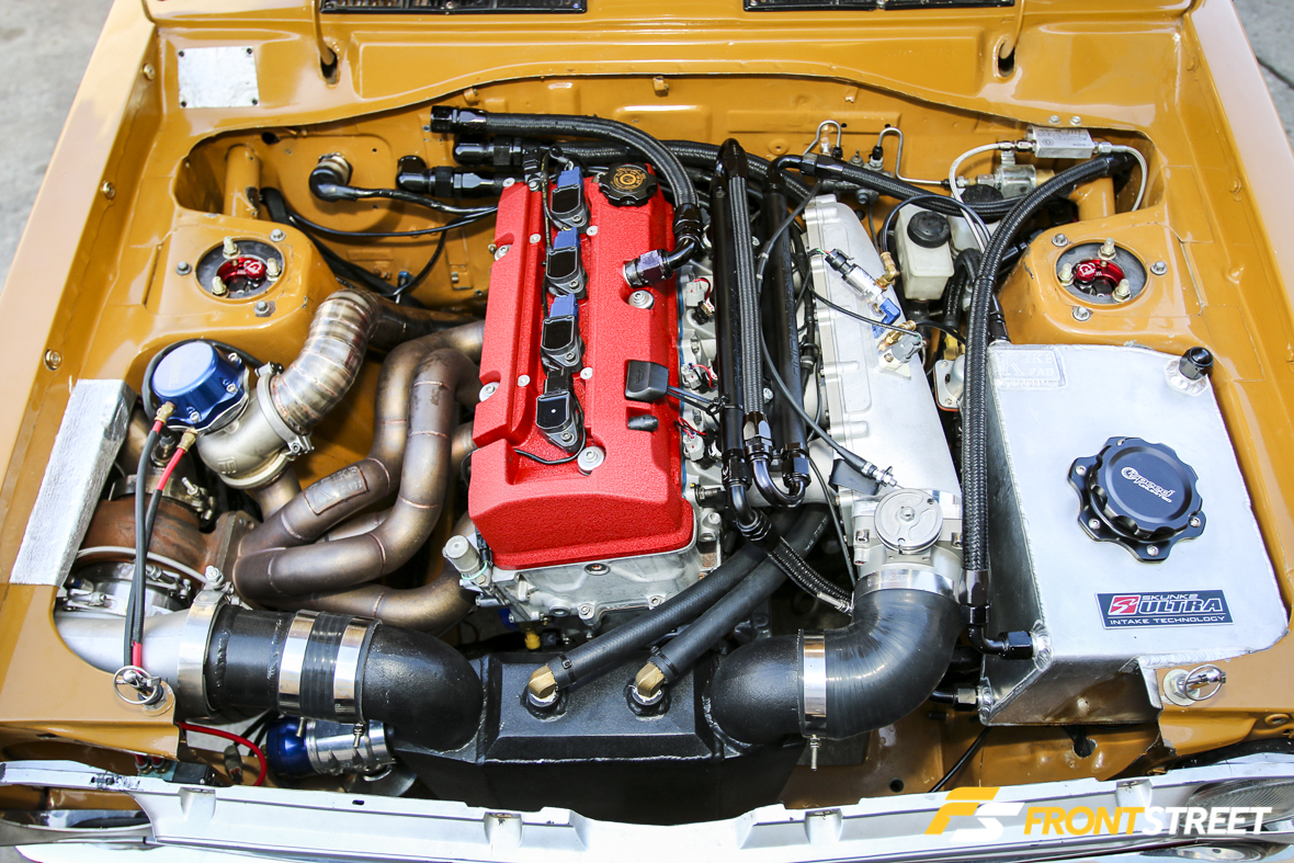 1971 Datsun 1200 "EL Barón" by Erick Aguilar