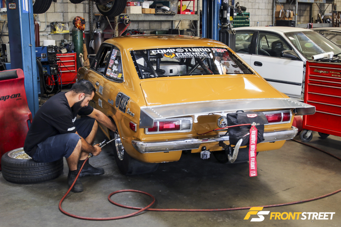 1971 Datsun 1200 "EL Barón" by Erick Aguilar