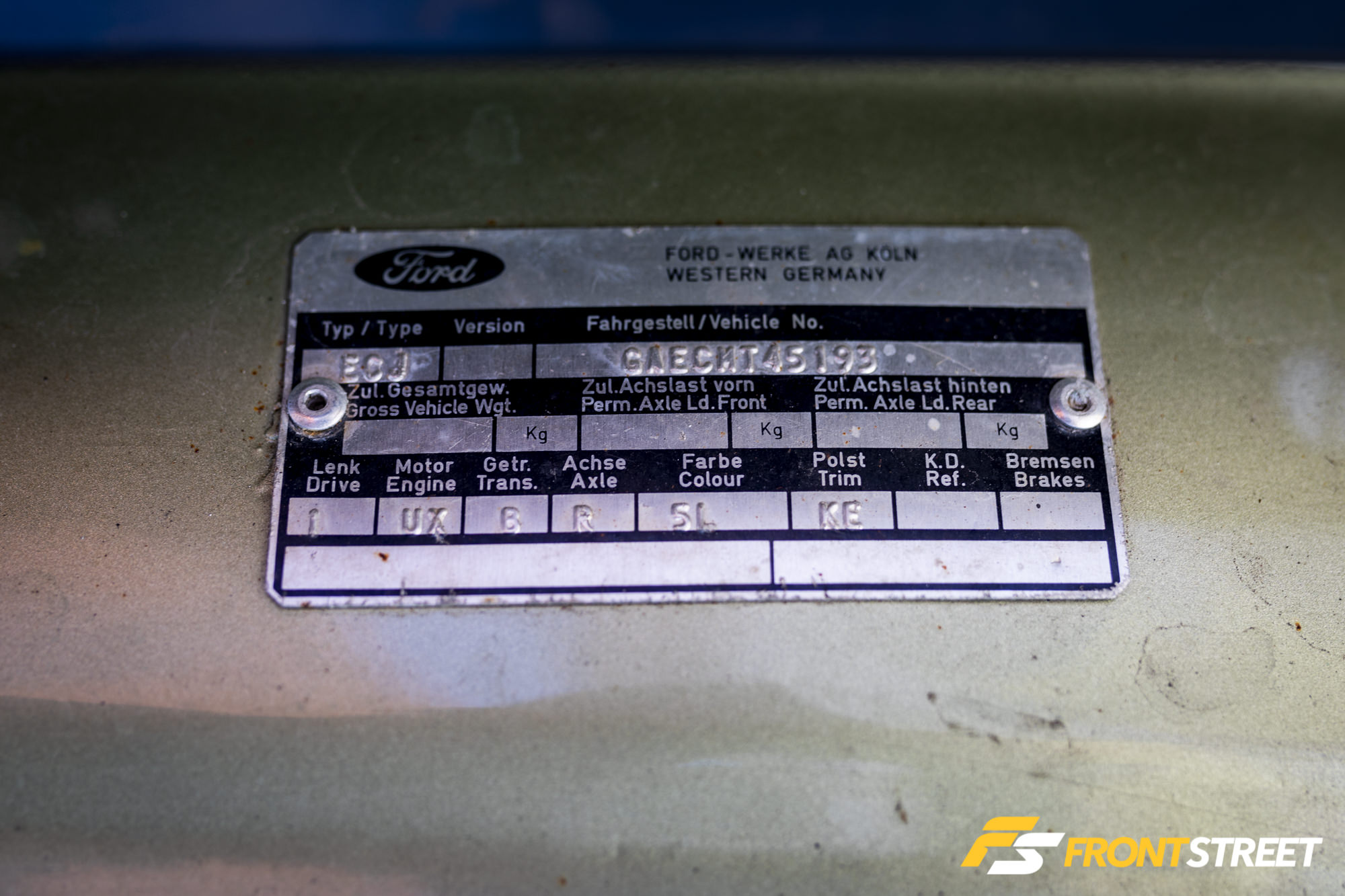 Ford Capri by James Meredith