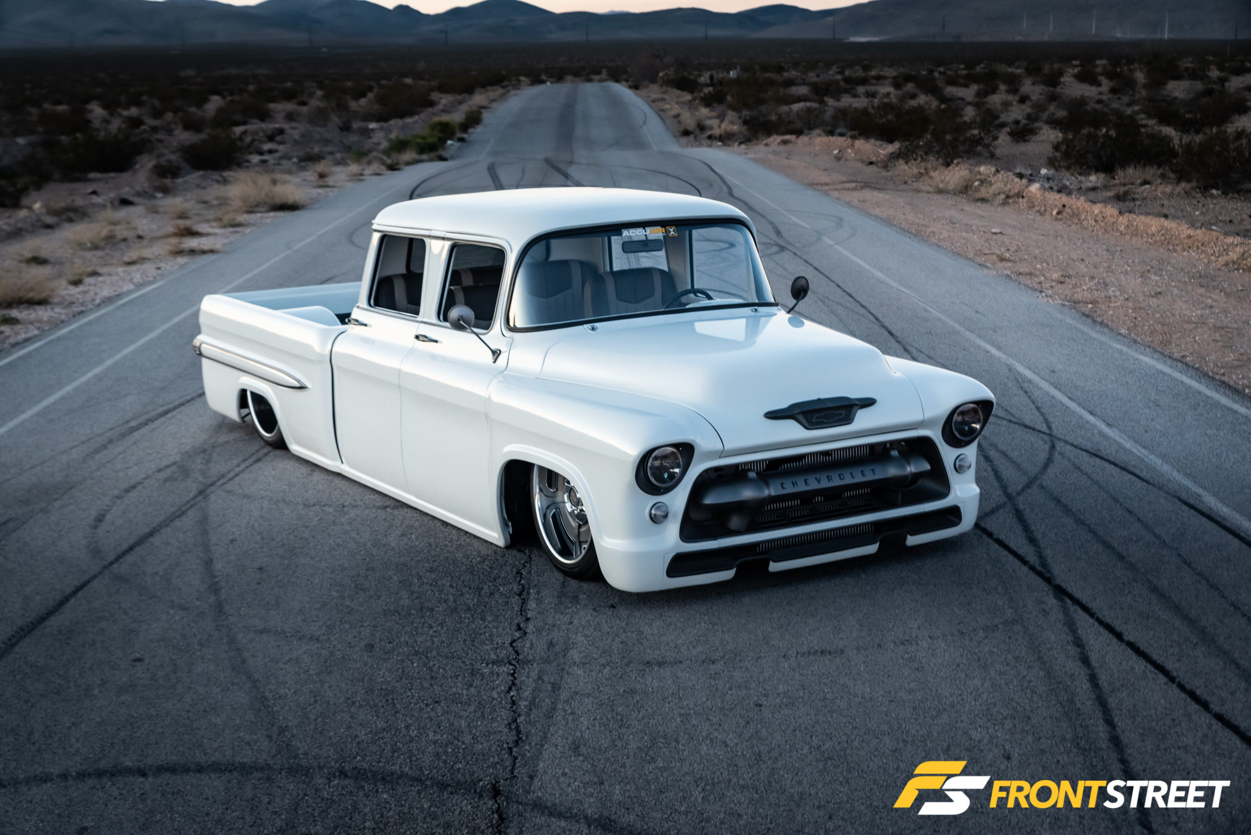 1955 Chevy 6500 Series Crew Cab by Pure Metal Works