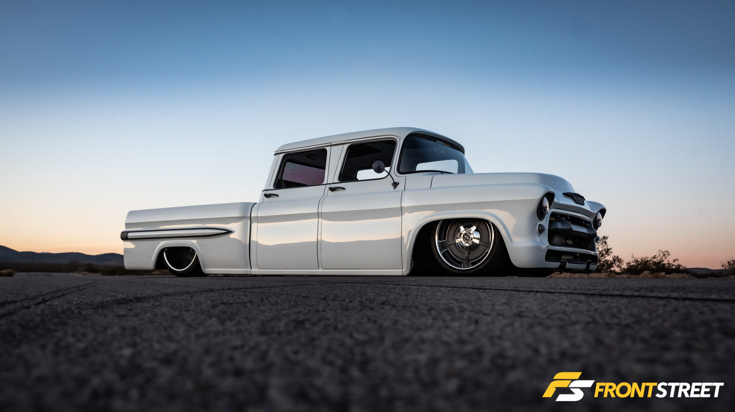 1955 Chevy 6500 Series Crew Cab by Pure Metal Works