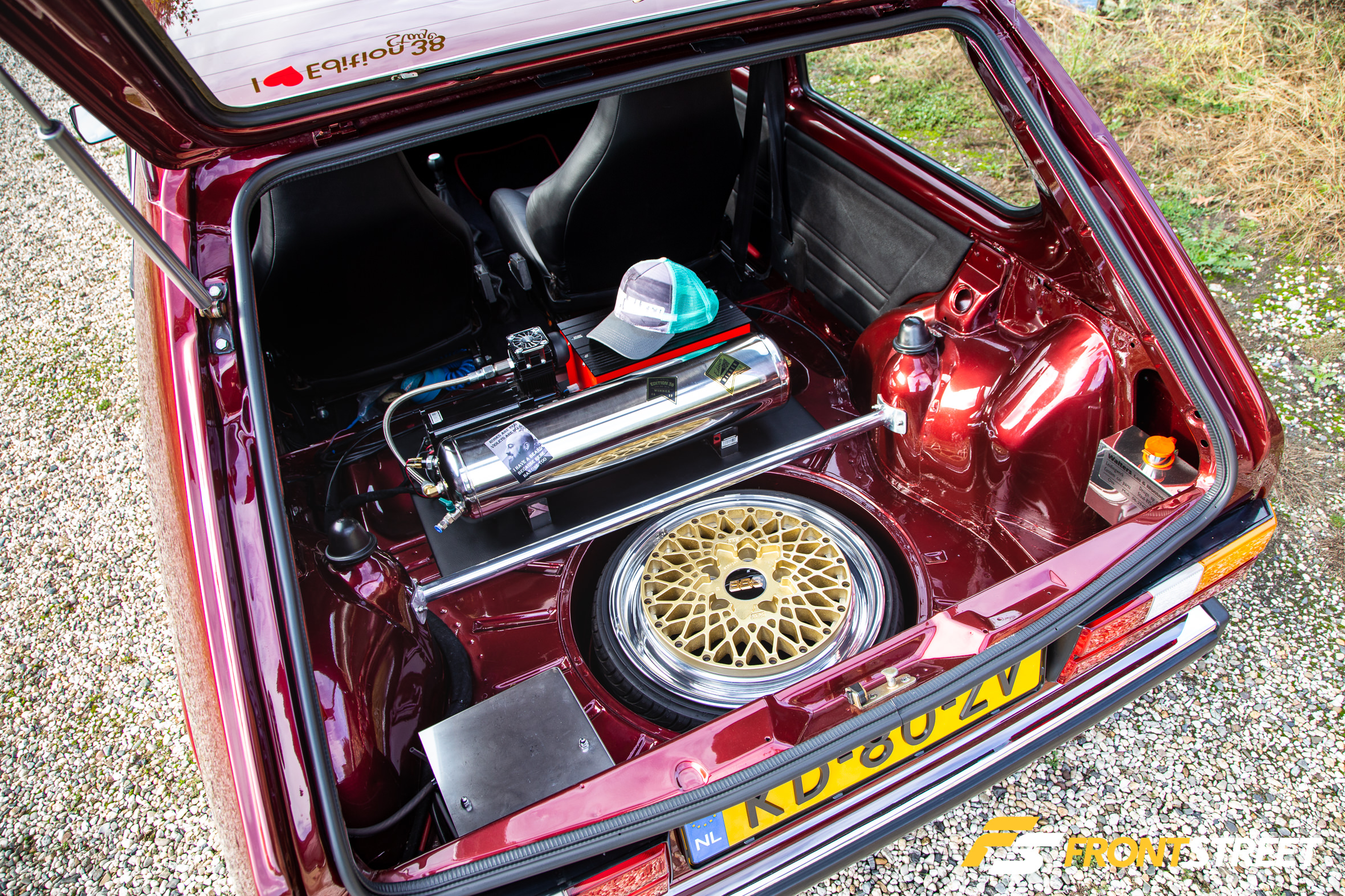 Stanced Volkswagen Golf GTI Mk1