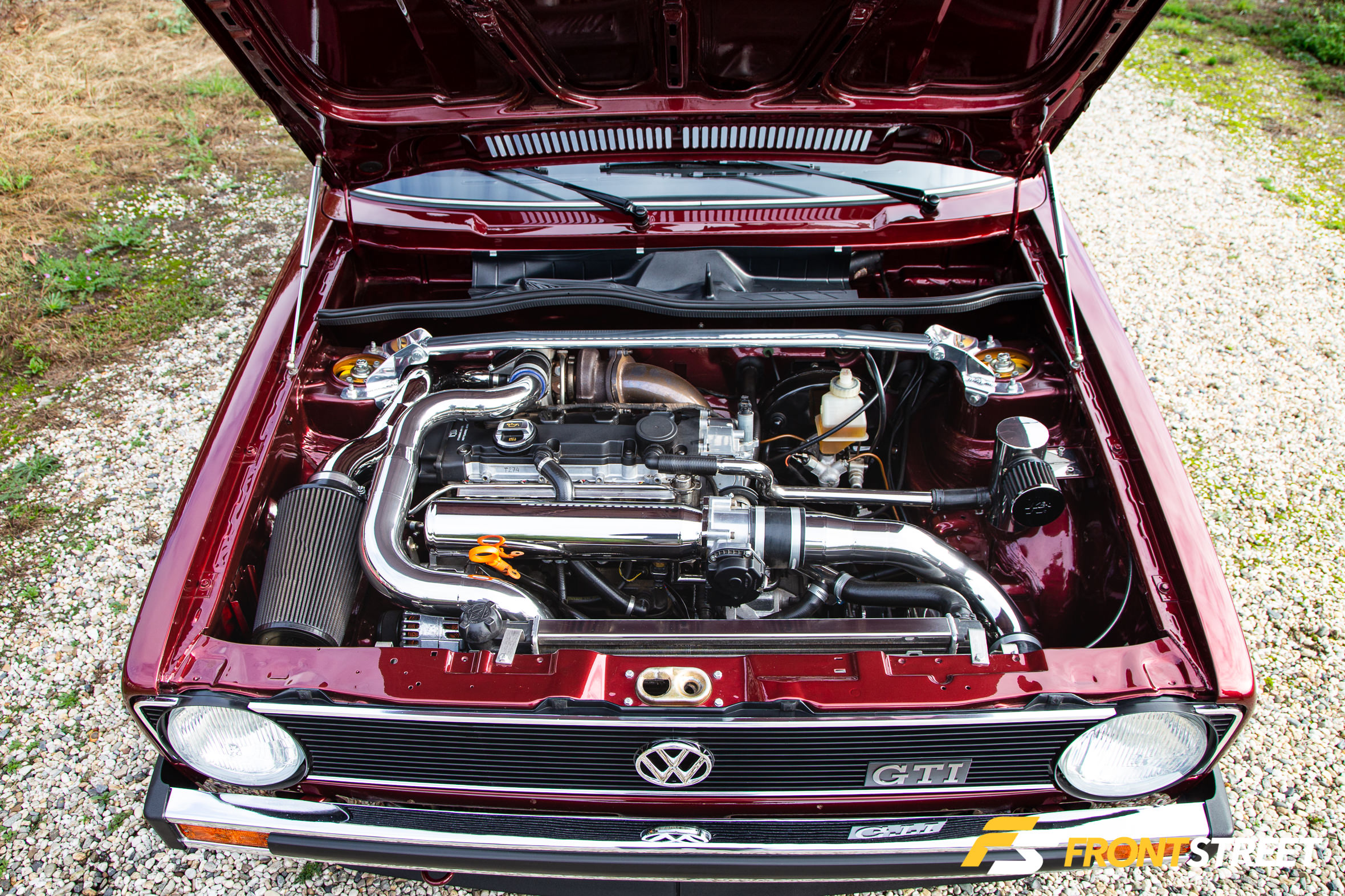 Stanced Volkswagen Golf GTI Mk1