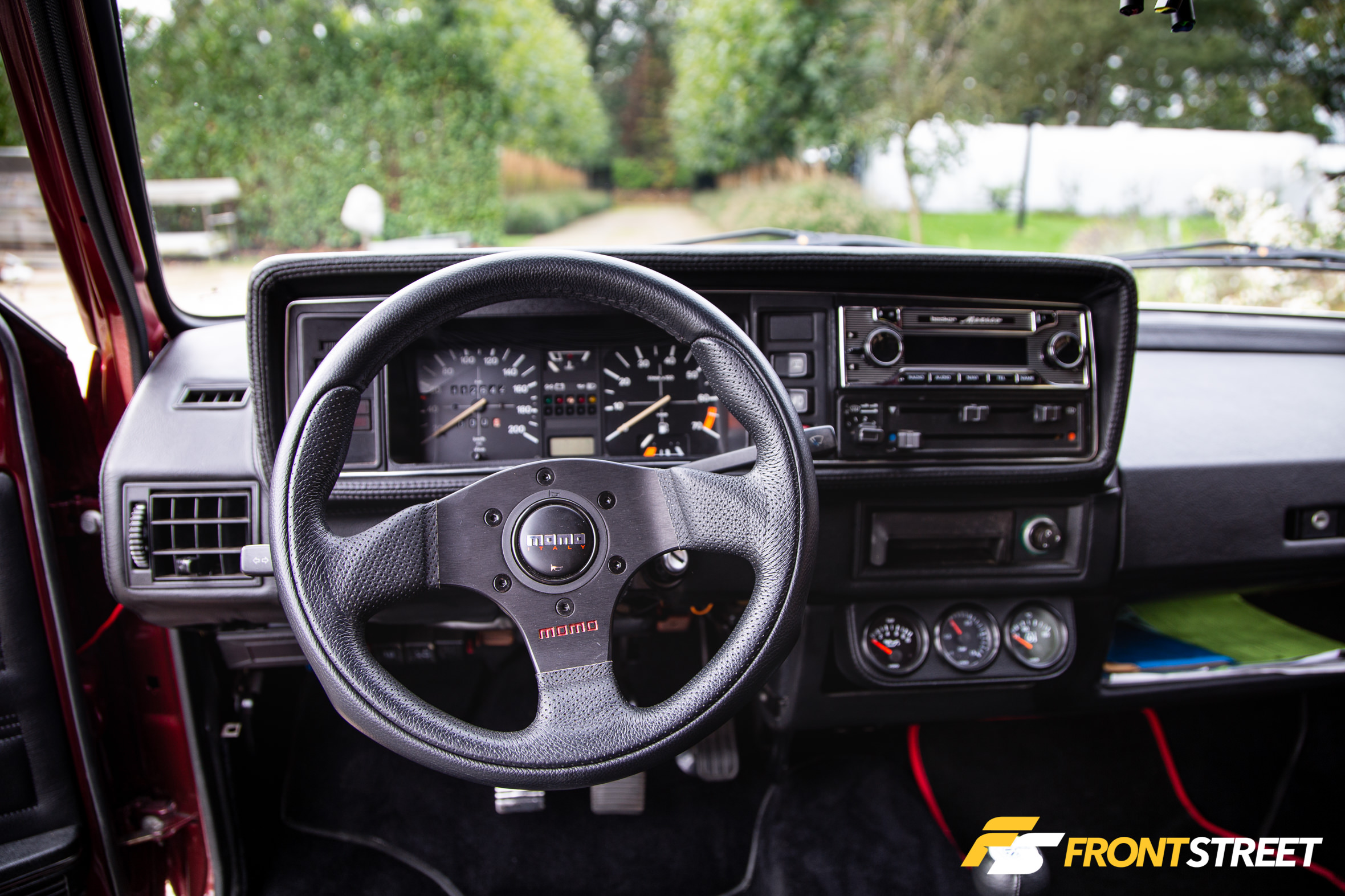 Stanced Volkswagen Golf GTI Mk1