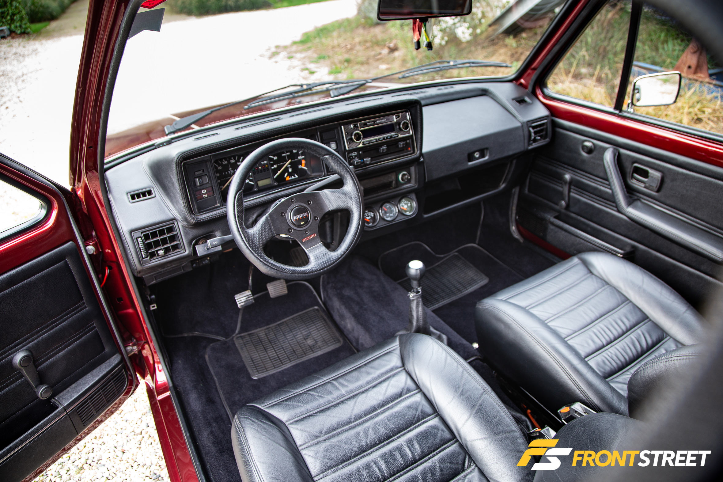 Stanced Volkswagen Golf GTI Mk1