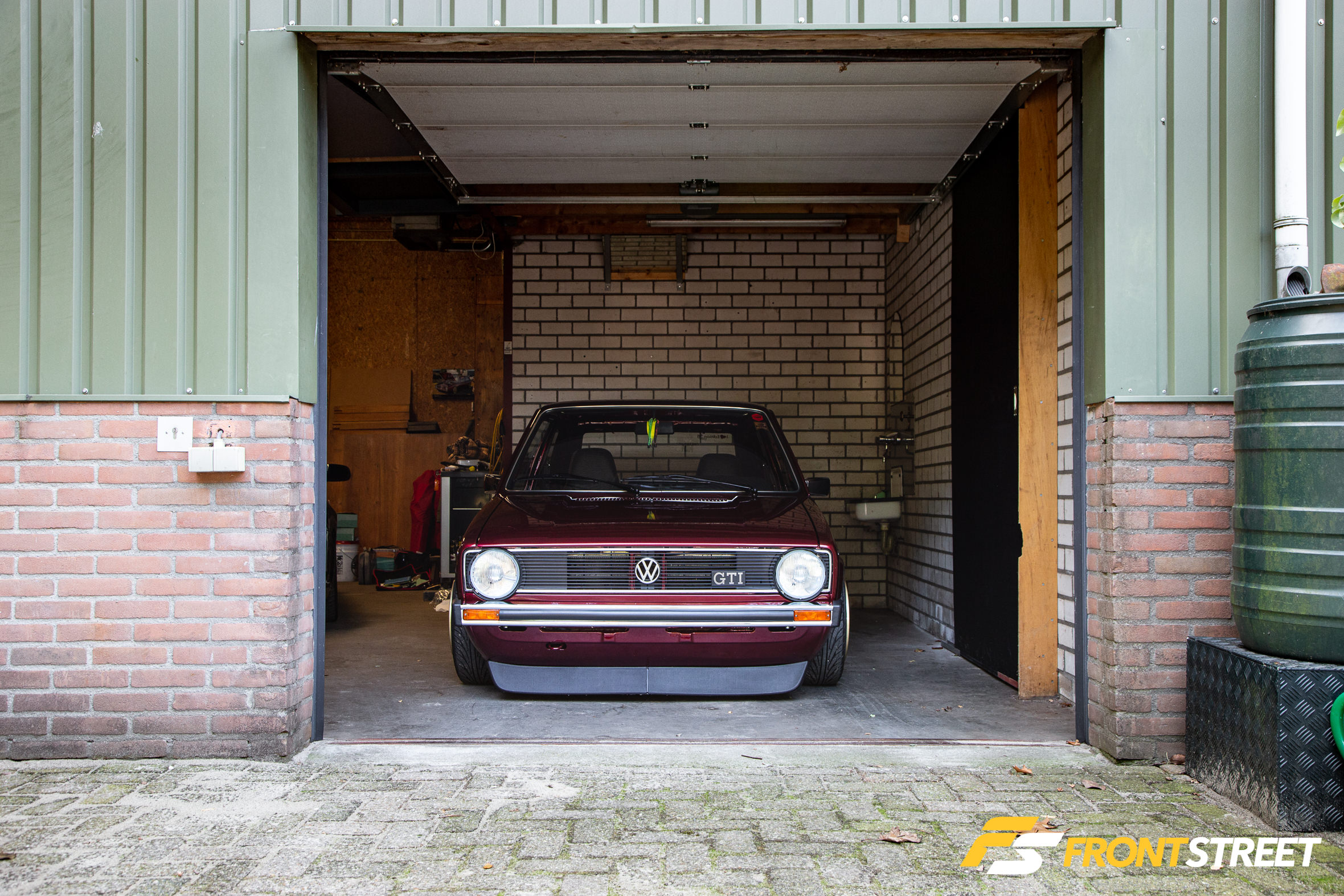 Stanced Volkswagen Golf GTI Mk1