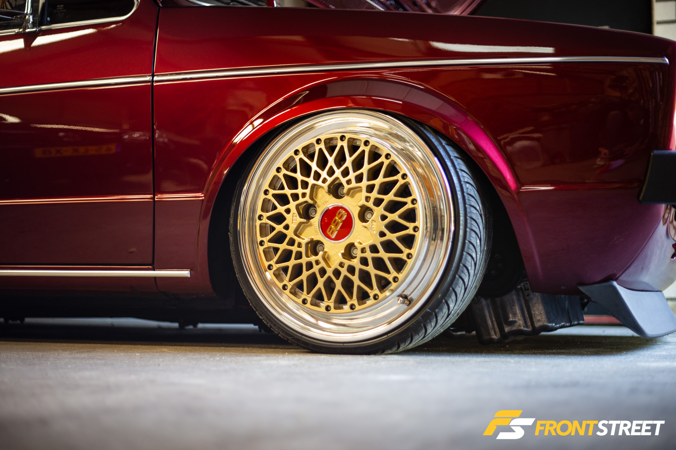 Stanced Volkswagen Golf GTI Mk1