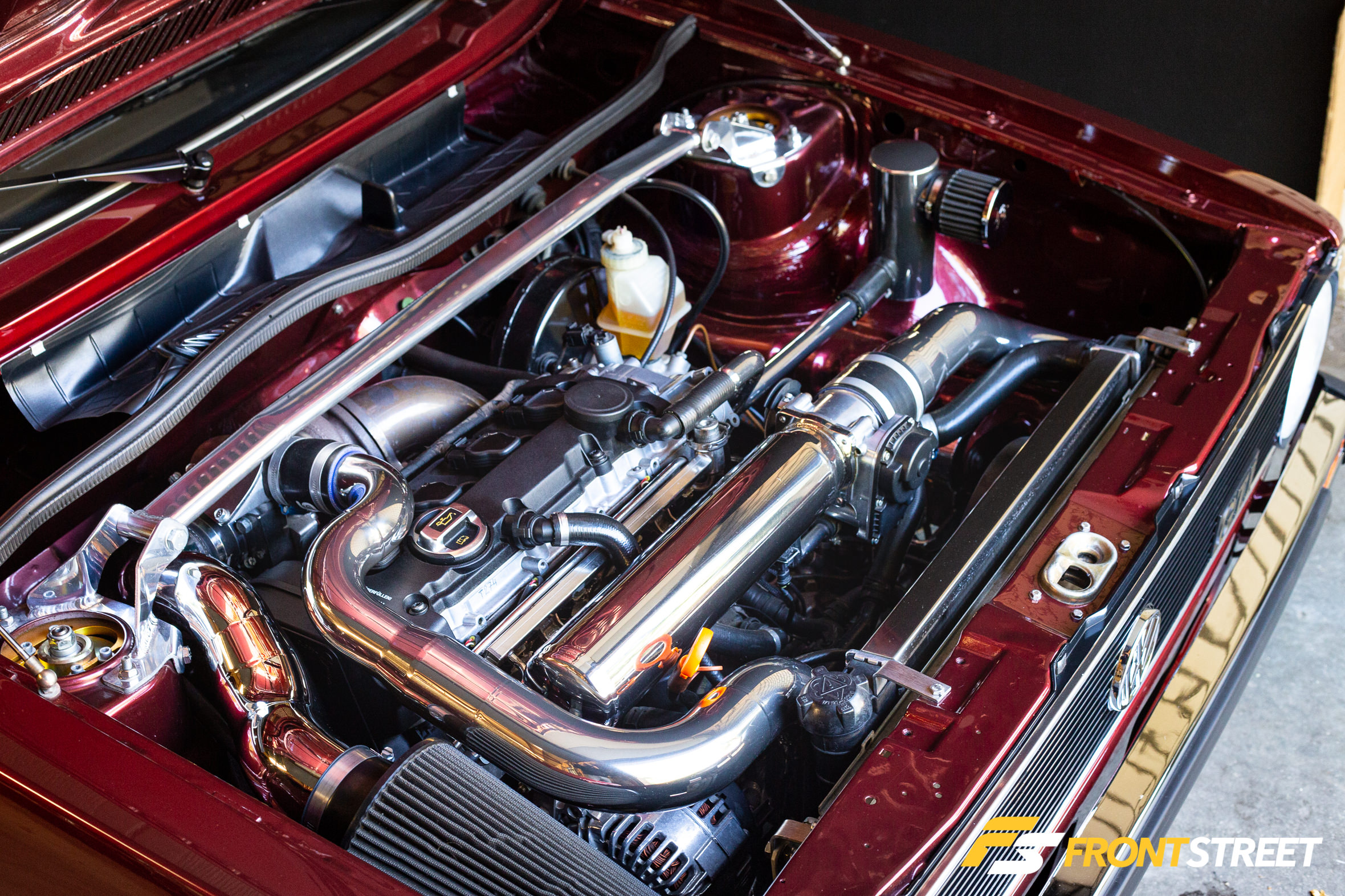 Stanced Volkswagen Golf GTI Mk1