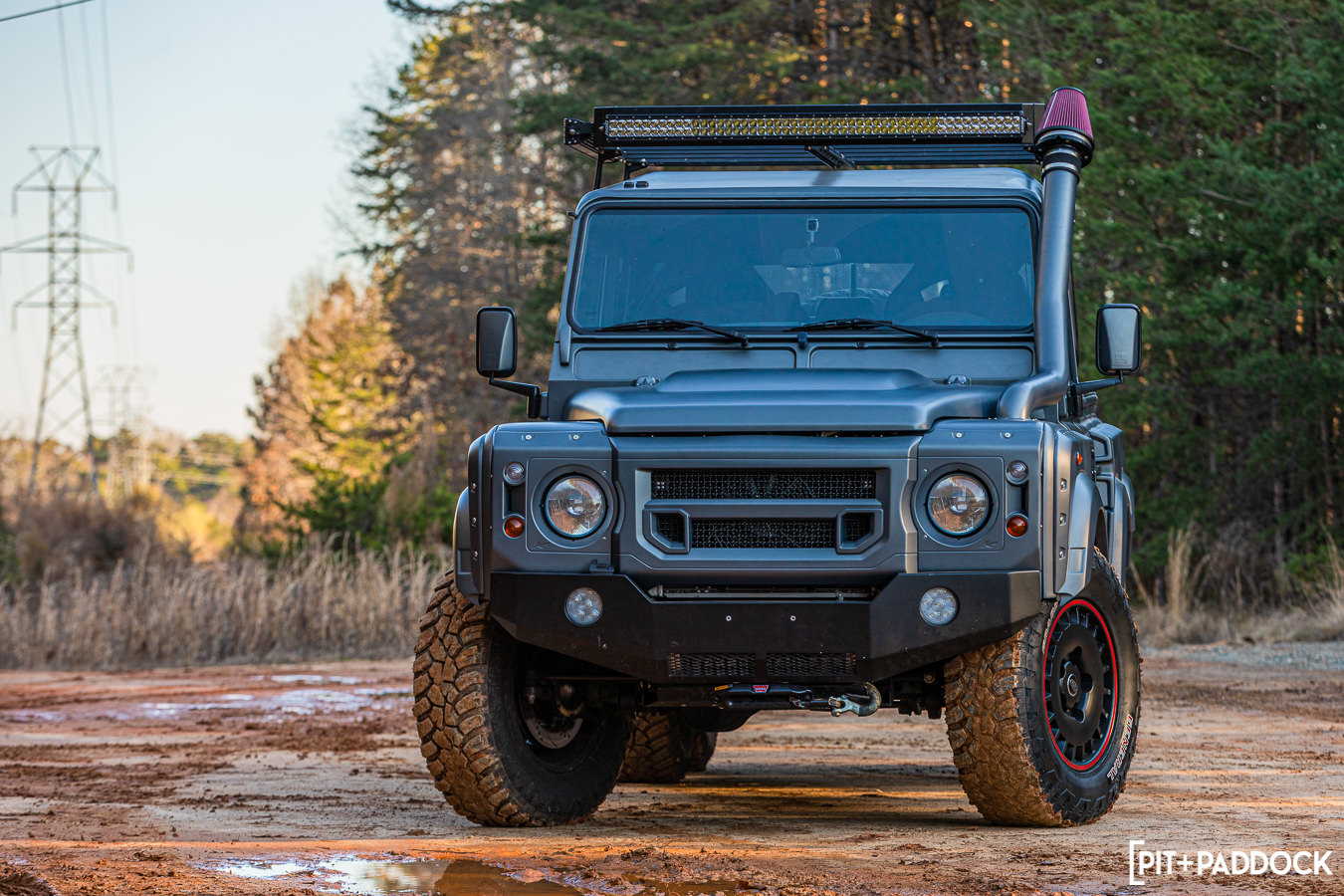 1993 Land Rover Defender 6x6 "The Flying Huntsman" by Hyper Offroad