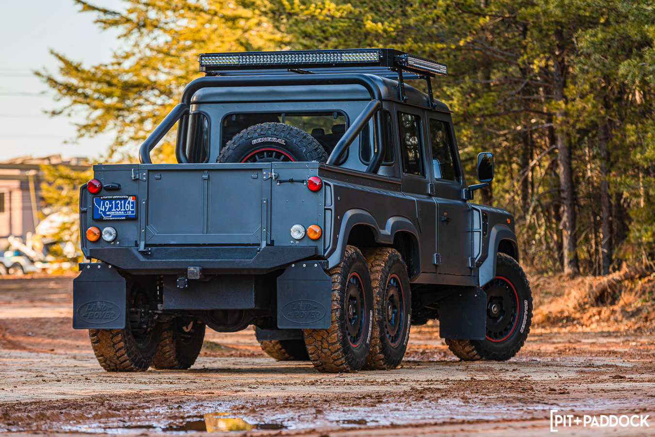 1993 Land Rover Defender 6x6 "The Flying Huntsman" by Hyper Offroad