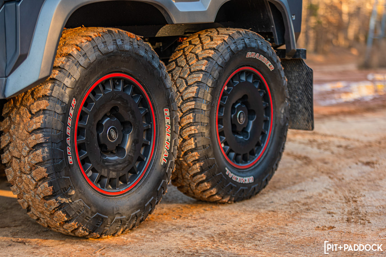 1993 Land Rover Defender 6x6 "The Flying Huntsman" by Hyper Offroad