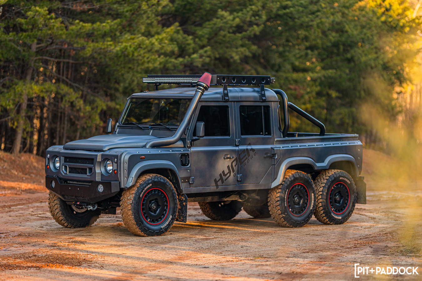 1993 Land Rover Defender 6x6 "The Flying Huntsman" by Hyper Offroad