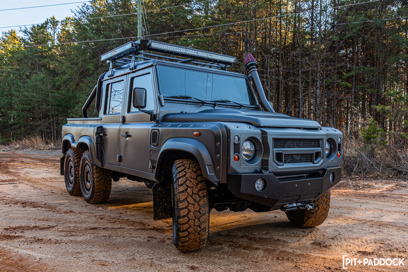 1993 Land Rover Defender 6x6 "The Flying Huntsman" by Hyper Offroad