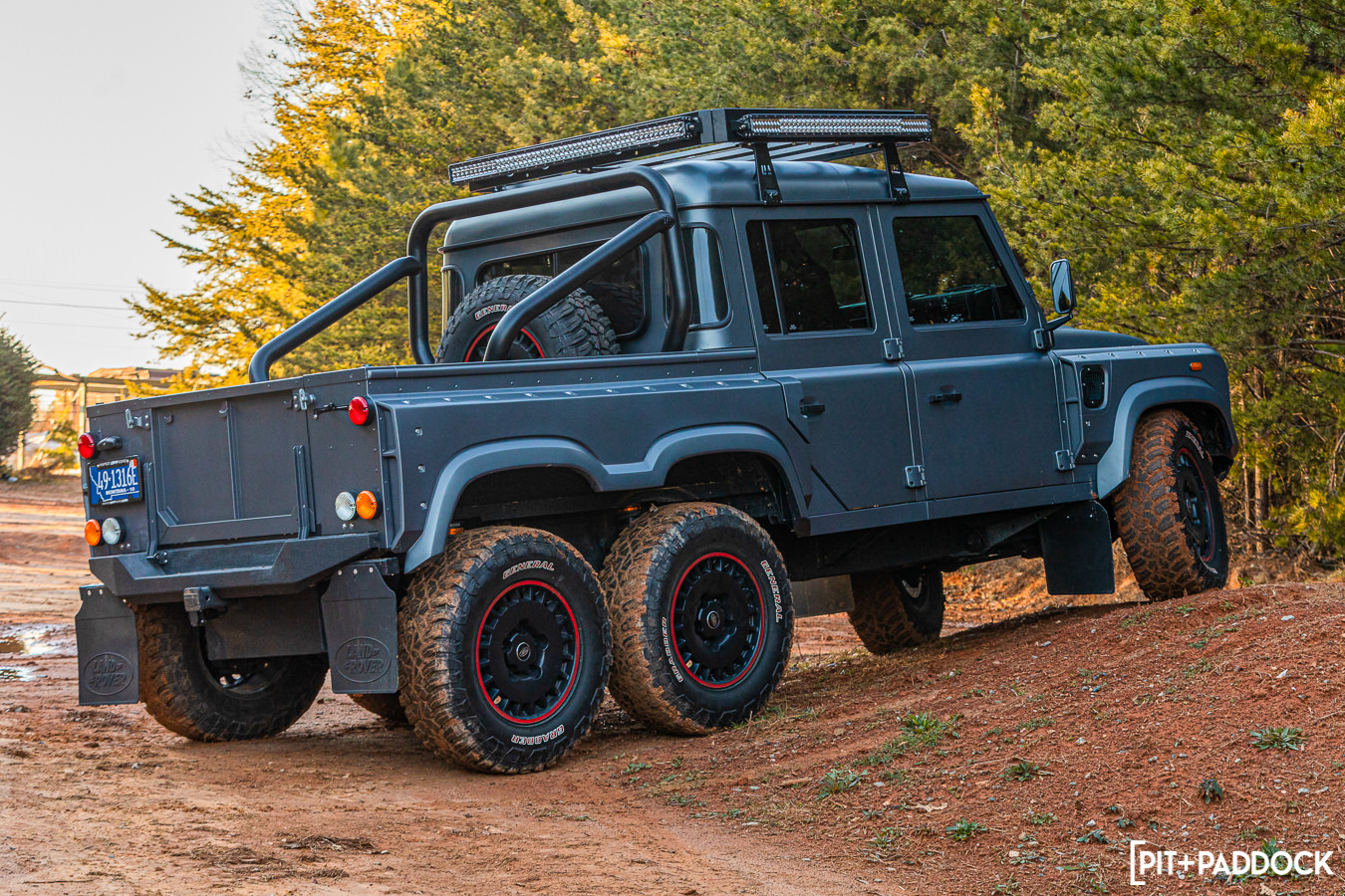 1993 Land Rover Defender 6x6 "The Flying Huntsman" by Hyper Offroad