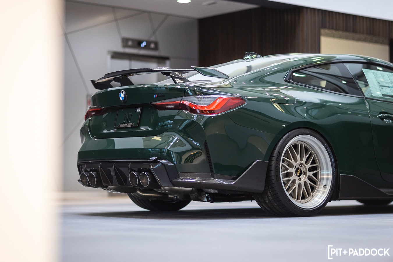 2022 BMW M4 "British Racing Green" by IND Distribution