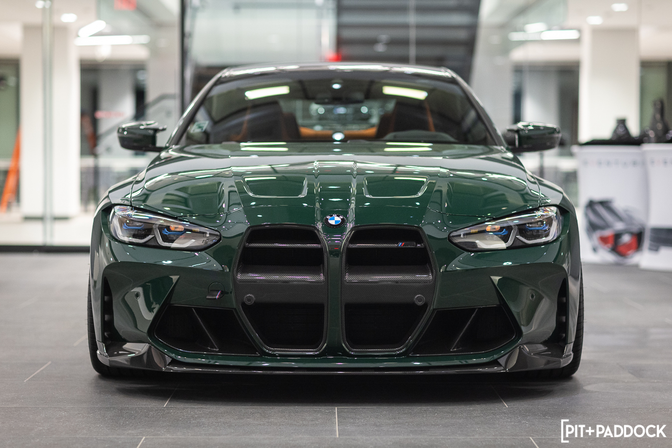 2022 BMW M4 "British Racing Green" by IND Distribution