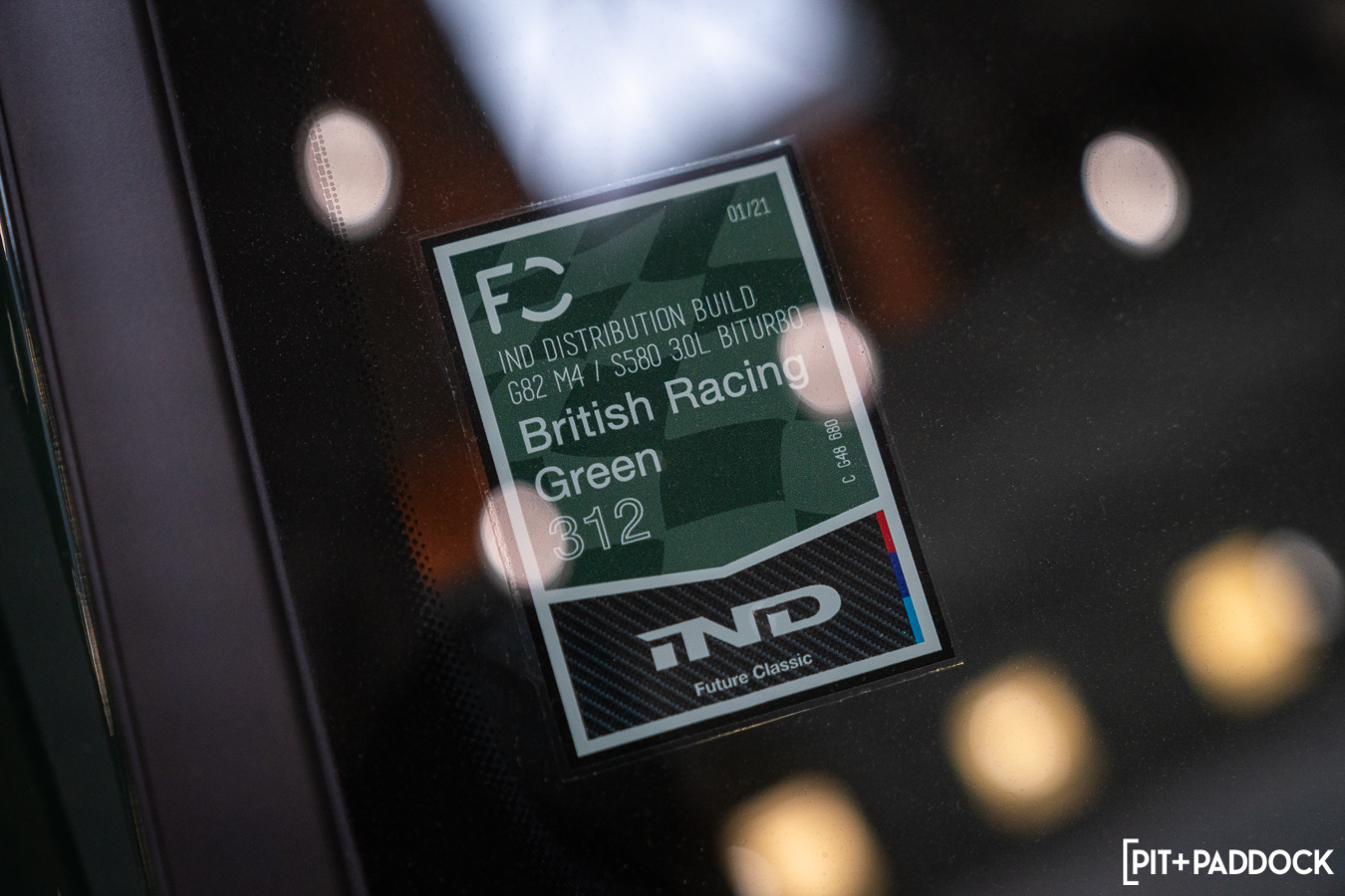 2022 BMW M4 "British Racing Green" by IND Distribution