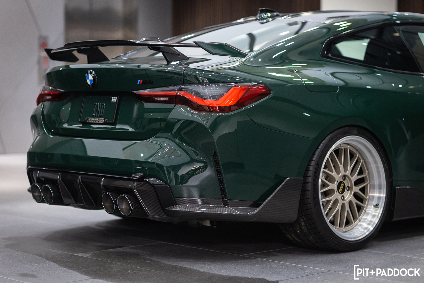 2022 BMW M4 "British Racing Green" by IND Distribution