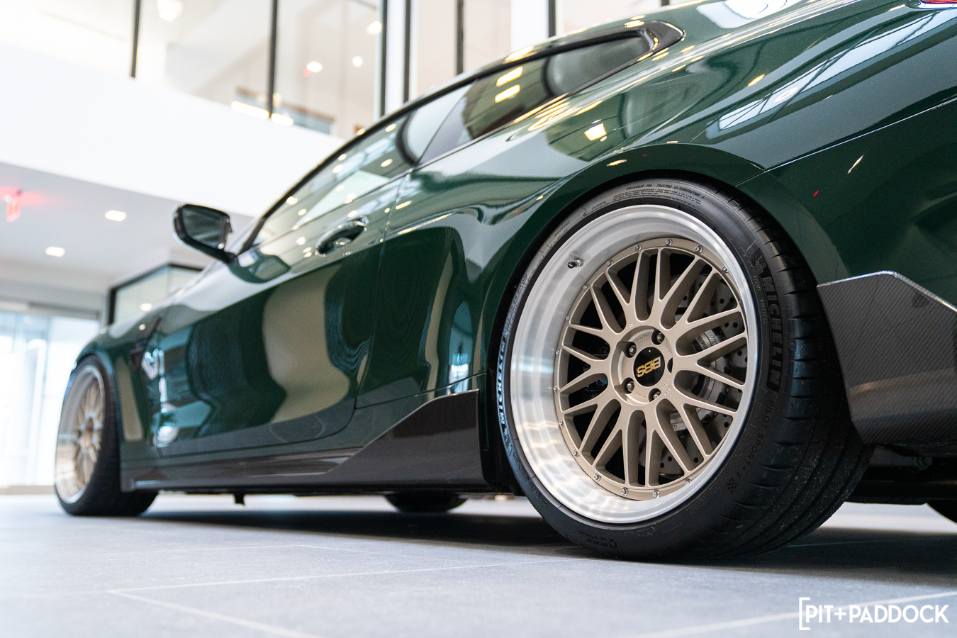 2022 BMW M4 "British Racing Green" by IND Distribution