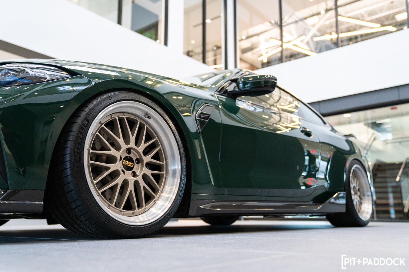 2022 BMW M4 "British Racing Green" by IND Distribution