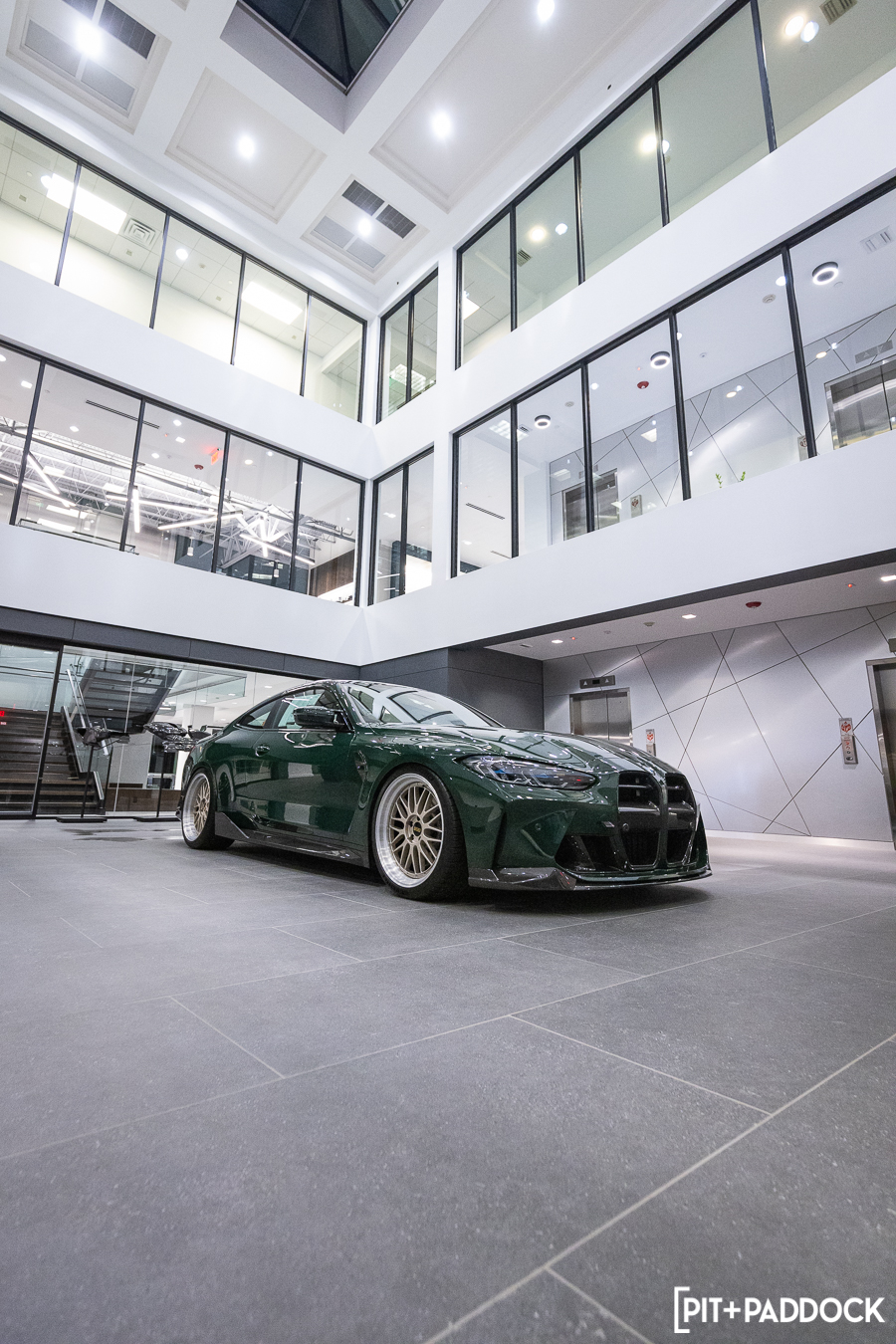 2022 BMW M4 "British Racing Green" by IND Distribution