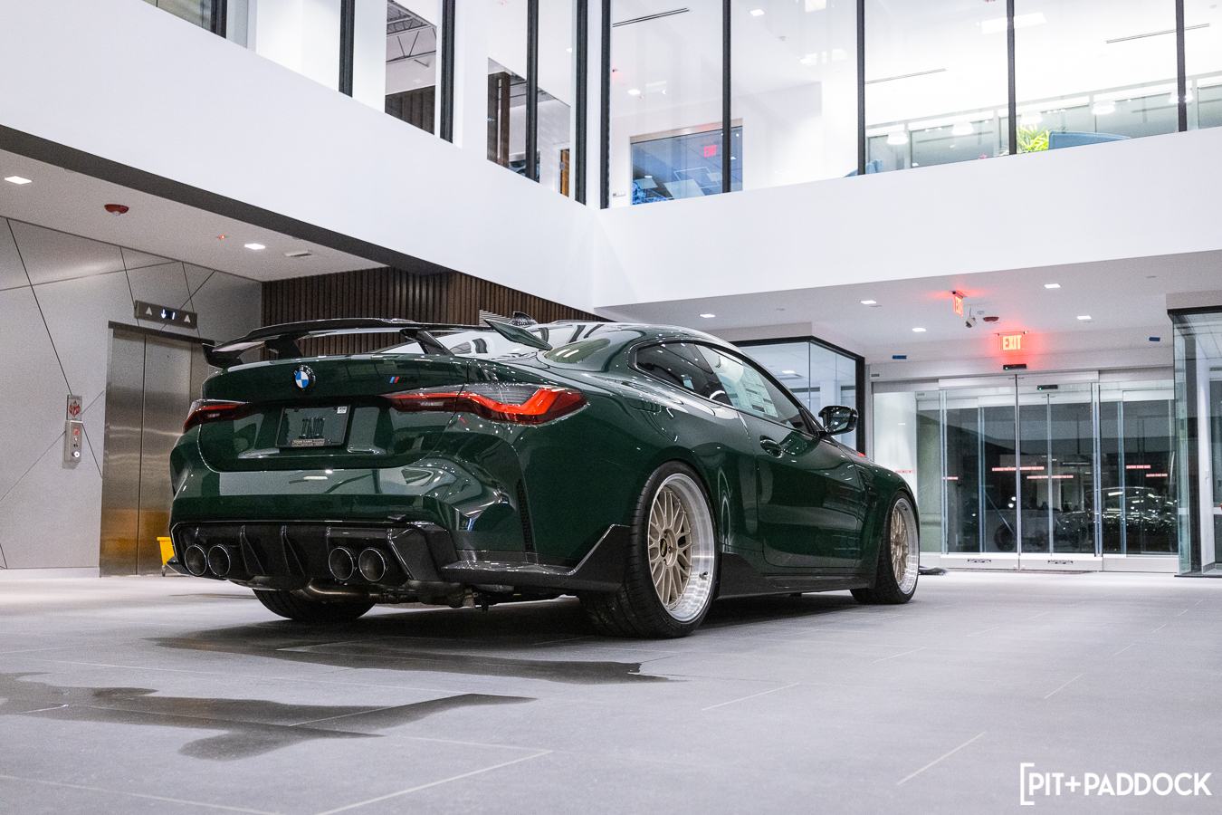 2022 BMW M4 "British Racing Green" by IND Distribution