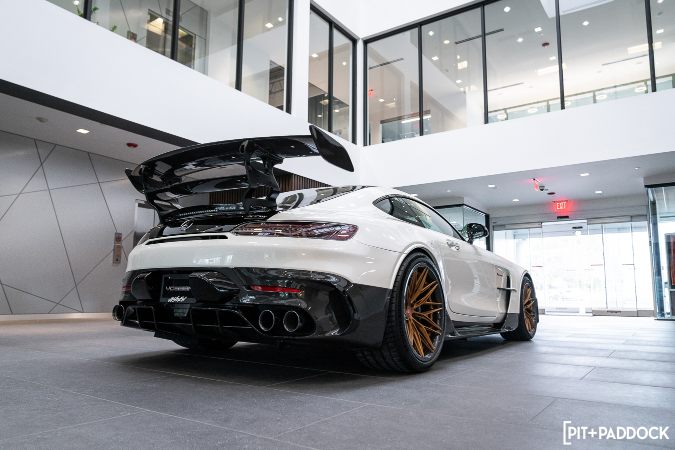 Mercedes AMG GT Black Series by Vossen