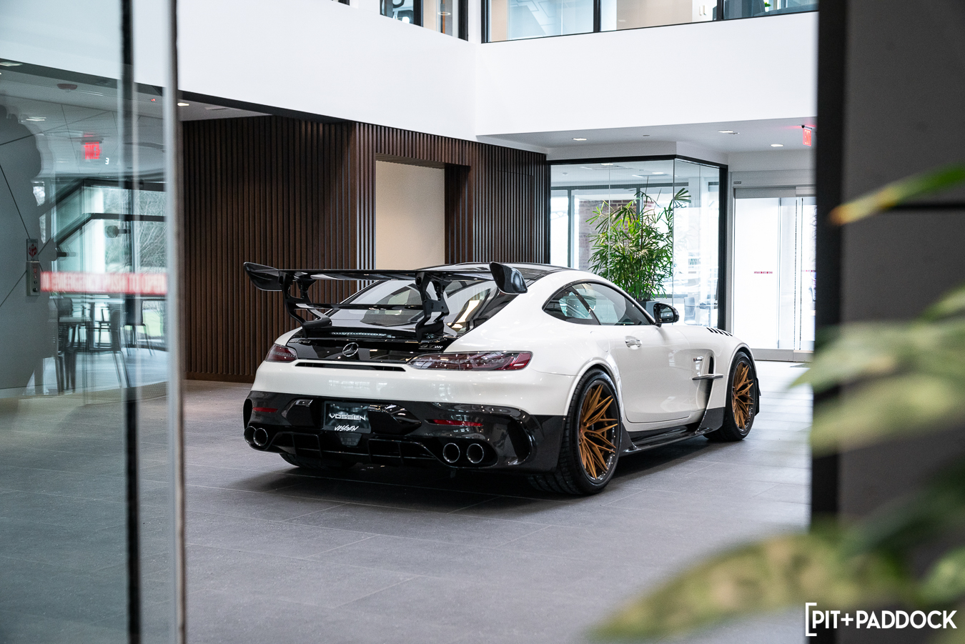 Mercedes AMG GT Black Series by Vossen