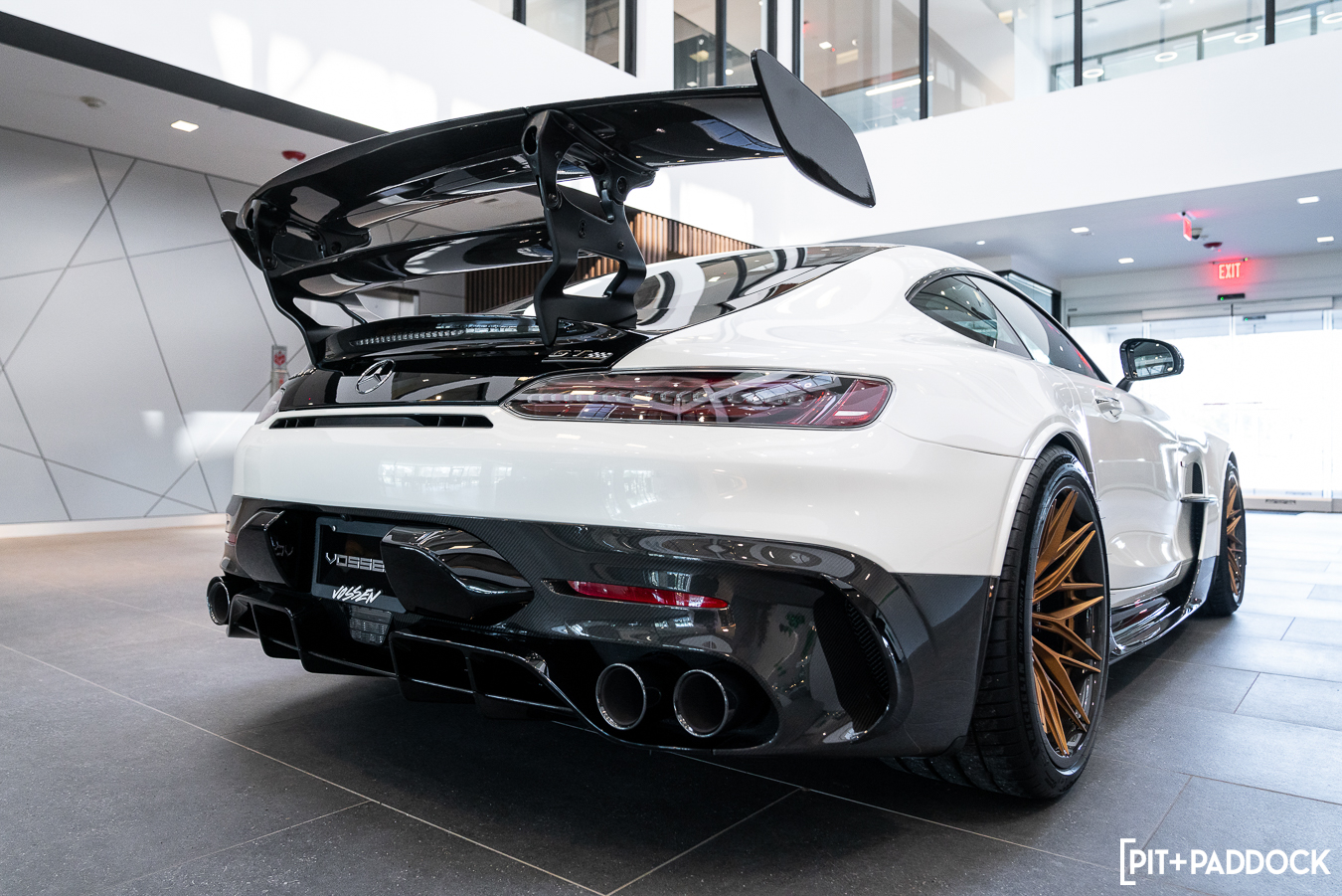 Mercedes AMG GT Black Series by Vossen