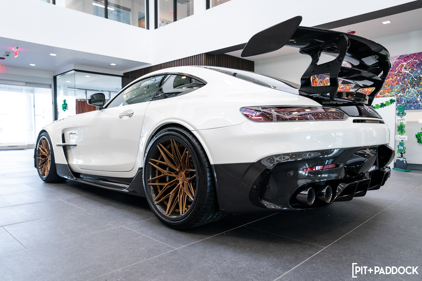 Mercedes AMG GT Black Series by Vossen