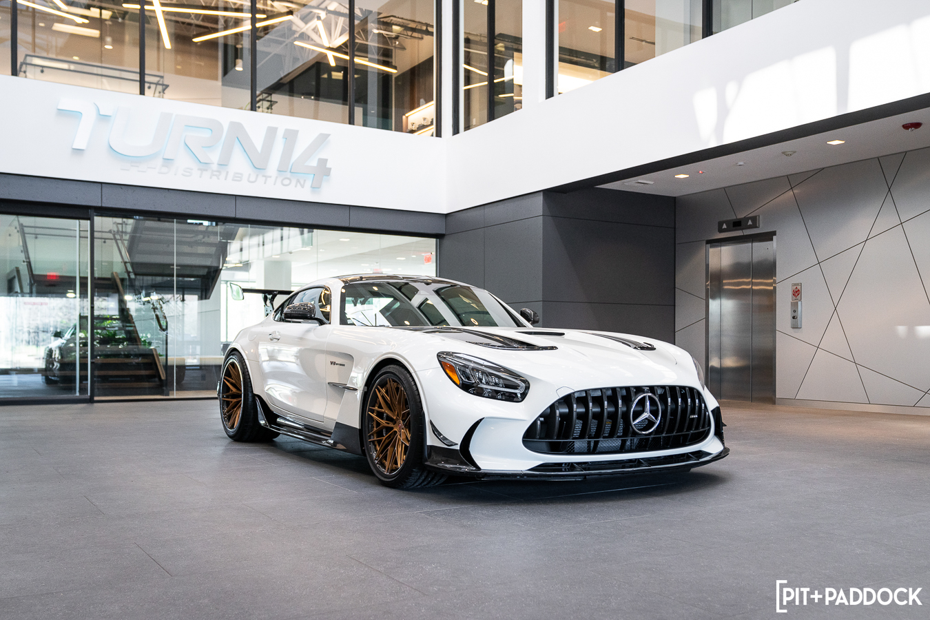 Mercedes AMG GT Black Series by Vossen