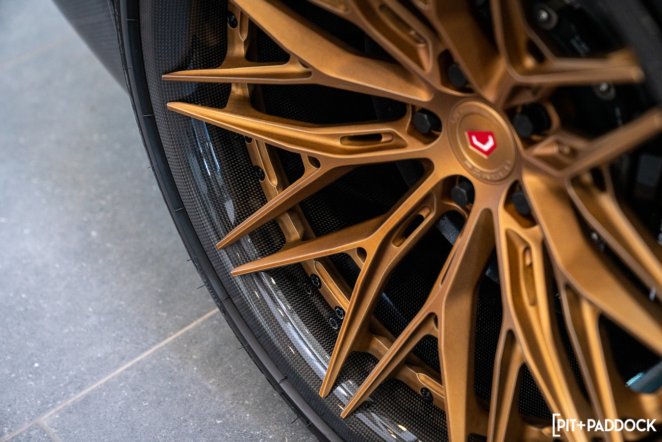 Mercedes AMG GT Black Series by Vossen