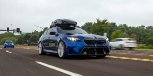 A Tour of Force: Akrapovič-Equipped BMW M5 Wagon Visits Turn 14 Distribution Dealers